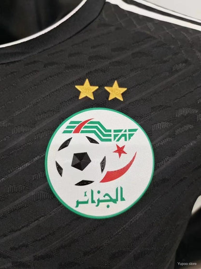 Maillot de football Algérie Palestine Noir 2024 [Livraison 10-13 jours]