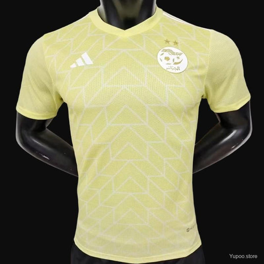 Maillot de football Algérie Jaune 2024 [Livraison 10-13 jours]