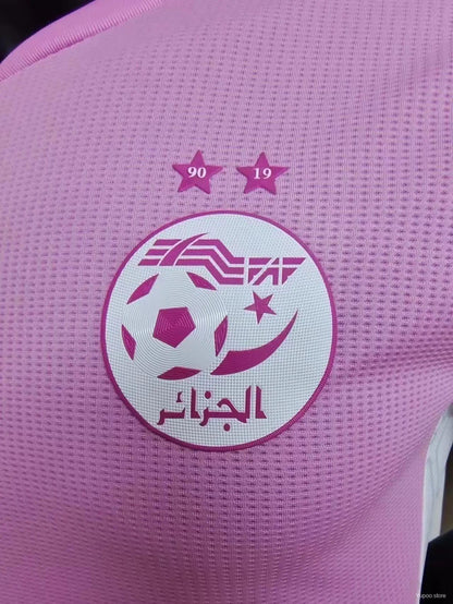 Maillot de football Algérie Rose 2024 [Livraison 10-13 jours]