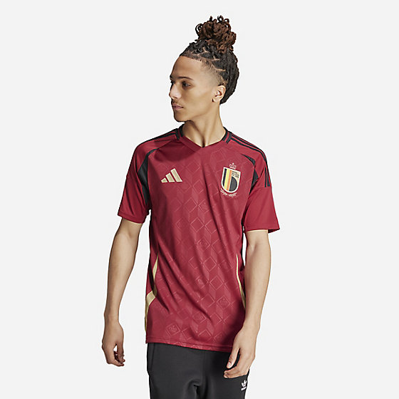 Maillot de football homme Belgique domicile Euro 2024 [Livraison 10-13 jours]