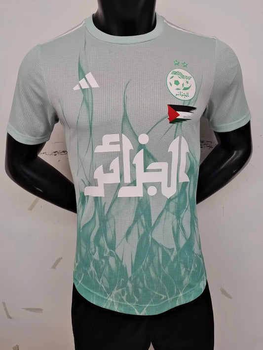 Maillot de football Algérie Palestine Blanc 2024 [Livraison 10-13 jours]