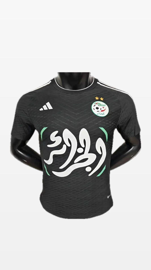 Maillot de football Algérie Palestine Noir 2024 [Livraison 10-13 jours]