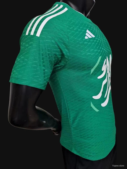 Maillot de football Algérie Palestine Vert 2024 [Livraison 10-13 jours]