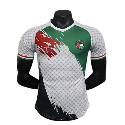 Maillot Palestine Blanc Vert [Livraison 10-13 jours]