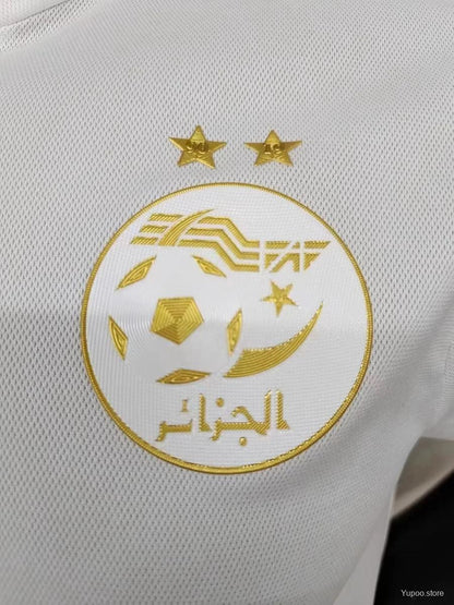 Maillot de football Algérie Blanc 2024 [Livraison 10-13 jours]