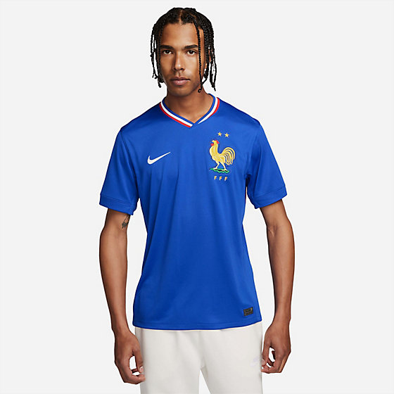 Maillot de football homme France domicile Euro 2024 [Livraison 10-13 jours]