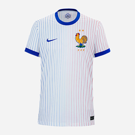 Maillot de football homme France extérieur Euro 2024 [Livraison 10-13 jours]